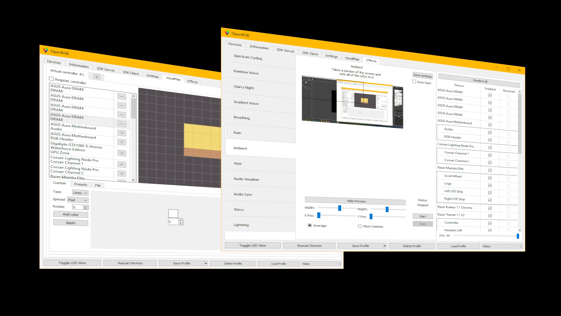 OpenRGB Plugins